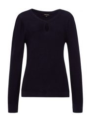 More & More Sweter w kolorze granatowym rozmiar: 44. Niebieskie swetry klasyczne damskie More & More, s, z wiskozy, bez kołnierzyka. Za 87.81 zł.