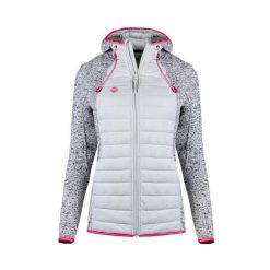 Kobieta Trekking Kurtka Pikowana Izas Noya W, Srebrny. Czerwone kurtki damskie Izas, m, bez wzorów, z polaru, bez kaptura. W wyprzedaży za 326.04 zł.