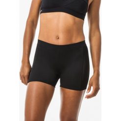 Dół kostiumu kąpielowego surfingowego damski Olaian Reva. Czarne bikini OLAIAN, bez wzorów, z elastanu. Za 49.99 zł.