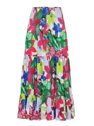 TATUUM Spódnica "Efiana" ze wzorem rozmiar: 44. Spódnice damskie TATUUM, na imprezę, s, bez wzorów, z wiskozy, klasyczne, maxi. Za 141.19 zł.