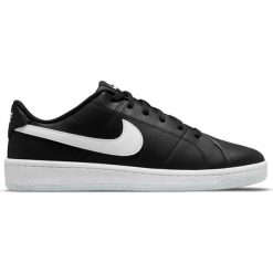 Sneakers Nike Court Royale NN 2 czarno-białe. Czarne obuwie sportowe damskie Nike, bez zapięcia, do biegania, Nike Court. Za 304.52 zł.