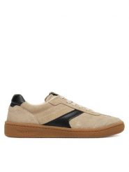 Marc O'Polo Sneakersy SS2M3001 Beżowy. Brązowe obuwie sportowe damskie Marc O'Polo, ze skóry, bez zapięcia. Za 519.99 zł.