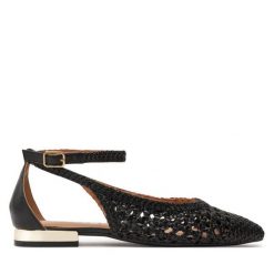 Baleriny Gioseppo. Czarne balerinki damskie Gioseppo, bez wzorów. Za 369.99 zł.