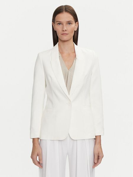 Tatuum Marynarka Remelika T2417.021B Écru Slim Fit. Marynarki i żakiety damskie TATUUM, bez wzorów, z syntetyku. Za 309.99 zł.