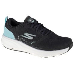 Buty do biegania damskie, Skechers Go Run Ride 8 Hyper. Czarne obuwie sportowe damskie Skechers, bez zapięcia, do biegania. Za 259.99 zł.