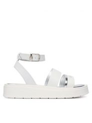 Calvin Klein Sandały Velcro Sandal V4A2-83261-0326 S Biały. Białe sandały dziewczęce Calvin Klein, ze skóry, bez obcasa, bez zapięcia. Za 509.99 zł.