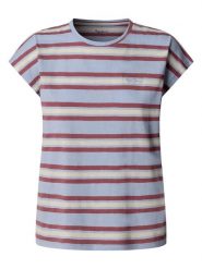 Pepe Jeans Koszulka "Charlot" w kolorze błękitnym rozmiar: XS. Niebieskie bluzki damskie Pepe Jeans, xs, bez wzorów, z bawełny, bez kołnierzyka, bez ramiączek. Za 111.84 zł.