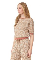 Scotch & Soda Sweter w kolorze karmelowym rozmiar: L. Brązowe swetry klasyczne damskie Scotch & Soda, l, bez kołnierzyka. Za 143.99 zł.