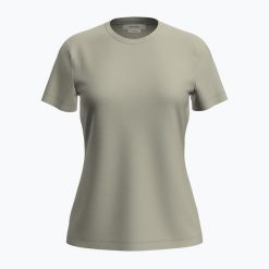 Koszulka trekkingowa damska icebreaker Merino 150 Tech Lite III Tee. Szare bluzki damskie Icebreaker, bez wzorów, casualowe, bez kołnierzyka, bez ramiączek. Za 259.99 zł.