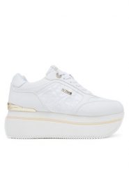 Guess Sneakersy FLTCM9 FAL12 Biały. Białe obuwie sportowe damskie Guess, ze skóry, bez zapięcia. Za 449.99 zł.