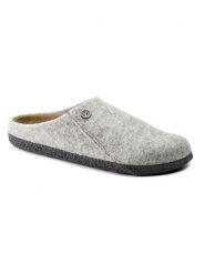Birkenstock Kapcie "Zermat" w kolorze szarym rozmiar: 41. Szare kapcie damskie Birkenstock, z materiału. Za 244.95 zł.