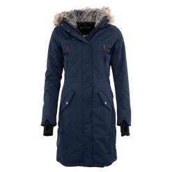 Wodoodporna parka dla kobiet Whis Coach. Niebieskie parki damskie WHIS, na zimę, l, z elastanu, bez kaptura. Za 1,454.20 zł.