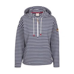 Trespass Softly - Damska swobodna bluza z kapturem, granatowa. Niebieskie bluzy damskie Trespass, na zimę, bez wzorów, z kapturem. Za 301.99 zł.