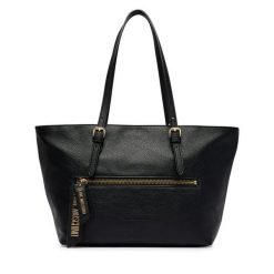 Torebka LOVE MOSCHINO. Czarne shopper bag Love Moschino, bez dodatków. Za 1,059.00 zł.