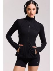 Onamaste Kurtka sportowa w kolorze czarnym rozmiar: L/XL. Czarne kurtki sportowe damskie Onamaste, l, bez wzorów, z materiału, bez kaptura. Za 307.46 zł.