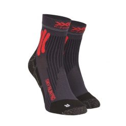 Skarpety biegowe X-Socks Run Speed Two 4.0. Szare skarpetki damskie X Socks, bez wzorów. Za 120.00 zł.