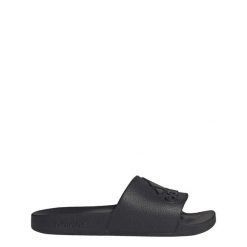 Klapki basenowe dla dorosłych Adidas Adilette Aqua. Białe klapki damskie Adidas, bez wzorów, bez obcasa, bez zapięcia. Za 99.95 zł.