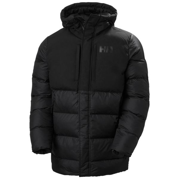 Długa kurtka Helly Hansen active puffy. Czarne kurtki damskie Helly Hansen, na zimę, xl, bez wzorów, z materiału, bez kaptura. Za 1,022.50 zł.