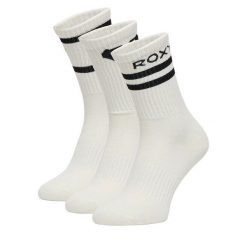 Skarpety długie Roxy. Białe skarpetki damskie Roxy, bez wzorów. Za 39.99 zł.