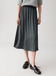 OPUS Spódnica w kolorze antracytowym rozmiar: 42. Czarne spódnice damskie Opus, bez wzorów, midi. Za 165.99 zł.