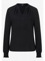 More & More Bluzka w kolorze czarnym rozmiar: 40. Czarne bluzki damskie More & More, bez wzorów, bez kołnierzyka, bez ramiączek. Za 104.39 zł.