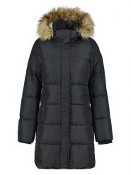 Icepeak Płaszcz pikowany "Adaire" w kolorze czarnym rozmiar: 40. Czarne płaszcze damskie Icepeak, bez wzorów, bez kaptura. Za 245.96 zł.