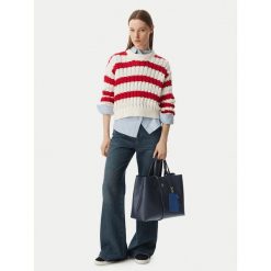 Torebka Tommy Hilfiger. Niebieskie torebki klasyczne damskie Tommy Hilfiger, bez dodatków. Za 699.99 zł.