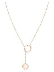 Liebeskind Naszyjnik z elementami ozdobnymi - dł. 45 cm rozmiar: onesize. Naszyjniki damskie Liebeskind, ze stali. Za 174.95 zł.