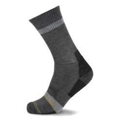 Skarpety turystyczne Lorpen Mhmcm Merino Hike Midweight Crew. Szare skarpetki damskie LORPEN, bez wzorów, z materiału. Za 135.00 zł.