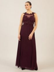 APART Sukienka w kolorze bordowym rozmiar: 44. Czerwone sukienki damskie Apart, bez wzorów, z koronki, bez ramiączek. Za 215.71 zł.