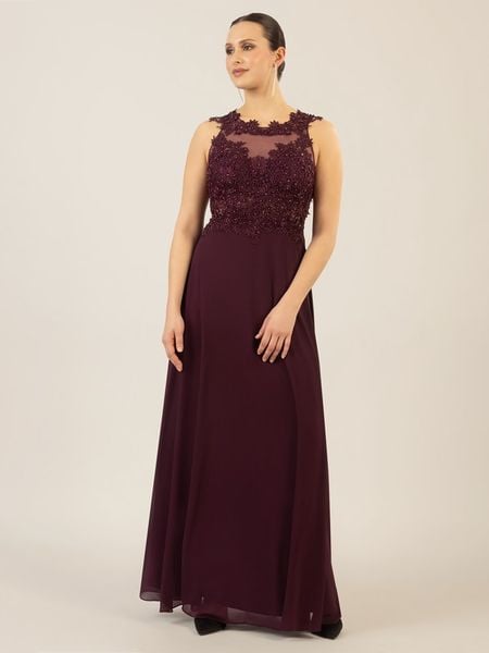 APART Sukienka w kolorze bordowym rozmiar: 44. Czerwone sukienki damskie Apart, bez wzorów, z koronki, bez ramiączek. Za 237.73 zł.