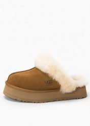 Kapcie damskie brązowe UGG W DISQUETTE. Brązowe kapcie damskie Ugg. Za 523.99 zł.