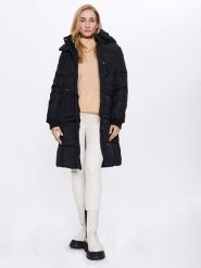 CANADA weather gear Płaszcz zimowy w kolorze czarnym rozmiar: M. Czarne płaszcze damskie CANADA weather gear, na zimę, m, bez wzorów, z puchu, bez kaptura. Za 546.48 zł.