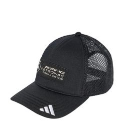 Czapka Mercedes - Amg Petronas Formula One Team Snapback Logo Trucker. Białe czapki damskie Adidas, bez wzorów, z materiału. Za 199.00 zł.