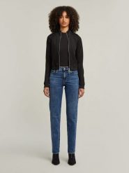 G-Star Dżinsy - Regular fit - w kolorze niebieskim rozmiar: W33/L32. Niebieskie jeansy damskie G-Star, z podwyższonym stanem. Za 304.95 zł.