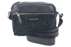 Listonoszka skórzana BARBERINI'S czarna 788/1-1. Czarne shopper bag Barberinis, bez wzorów, ze skóry, małe, bez dodatków. Za 199.99 zł.