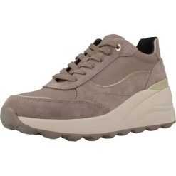 Buty GEOX D SPHERICA EC13 Brązowy. Brązowe obuwie trekkingowe damskie Geox, ze skóry, bez zapięcia. Za 533.99 zł.