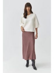 TATUUM Spódnica "Satini" w kolorze czerwonym rozmiar: 42. Czerwone spódnice damskie TATUUM, na co dzień, bez wzorów, z wiskozy, maxi. Za 100.52 zł.