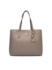 Guess Torebka Meridian II HWBG69 74230 Szary. Szare shopper bag Guess, ze skóry, bez dodatków. Za 679.99 zł.