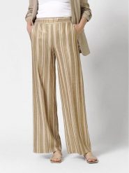 Rosner Spodnie w kolorze beżowym rozmiar: W38/L32. Brązowe spodnie materiałowe damskie Rosner, bez wzorów, z materiału. Za 208.99 zł.