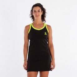 SOFTEE Atenea krótka sukienka bez rękawów. Niebieskie sukienki damskie Softee, bez wzorów, sportowe, bez ramiączek. Za 206.99 zł.