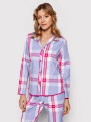 Cyberjammies Koszulka piżamowa Carrie 9057 Fioletowy Regular Fit. Fioletowe koszule nocne i halki Cyberjammies, bez wzorów, z bawełny, bez kołnierzyka, bez ramiączek. Za 179.99 zł.