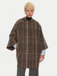 Weekend Max Mara Płaszcz wełniany Agitare 2425496012 Czarny Loose Fit. Czarne płaszcze damskie Weekend Max Mara, na zimę, bez wzorów, z wełny, bez kaptura. Za 3,049.00 zł.
