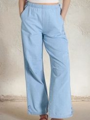 Jeansy parachute - niebieski. Niebieskie jeansy damskie Sinsay. W wyprzedaży za 35.99 zł.