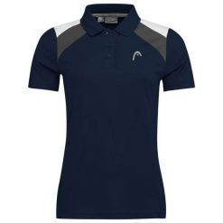 Koszulka do tenisa damska z krótkim rękawem Head Club 22 Tech Polo. Białe bluzki damskie Head, xs, bez wzorów, sportowe, bez kołnierzyka, bez ramiączek. Za 213.85 zł.