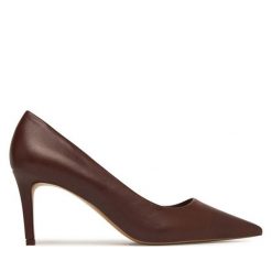 Szpilki Aldo. Brązowe szpilki damskie ALDO, bez wzorów, bez obcasa, na szpilce, bez zapięcia. Za 389.99 zł.