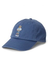 Polo Ralph Lauren Czapka z daszkiem 211A87349003 Niebieski. Niebieskie czapki z daszkiem damskie Polo Ralph Lauren, bez wzorów, z bawełny. Za 479.99 zł.