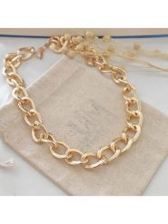 Atelier MIU Pozłacany naszyjnik - dł. 42 cm rozmiar: onesize. Żółte naszyjniki damskie atelier MIU, pozłacane. Za 85.45 zł.