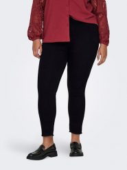 ONLY Carmakoma Dżinsy - Skinny fit - w kolorze czarnym rozmiar: 42/L30. Czarne jeansy damskie Only Carmakoma. Za 105.38 zł.