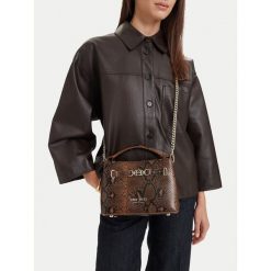 Torebka Nine West. Brązowe torebki klasyczne damskie Nine West, bez dodatków. Za 229.99 zł.